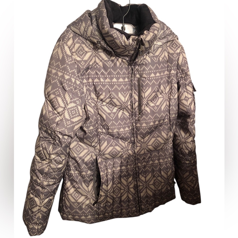 DOWN ZeroXposur women's quilted DOWN puffer hooded coat sweater pattern